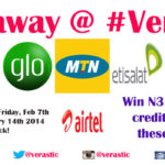 Giveaway: N3000 Worth Of Phone Credit [Nigeria ONLY]