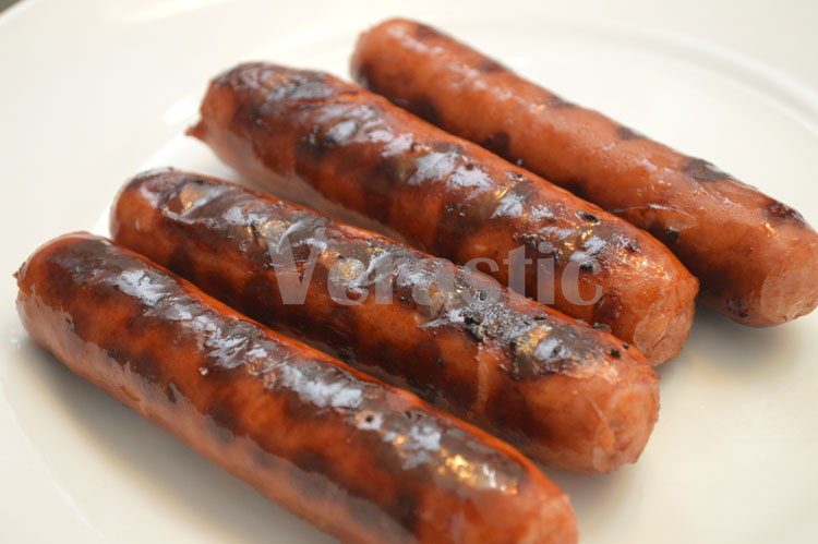 Grilled Johnsonville Smoked Brats. You know you want some of this.