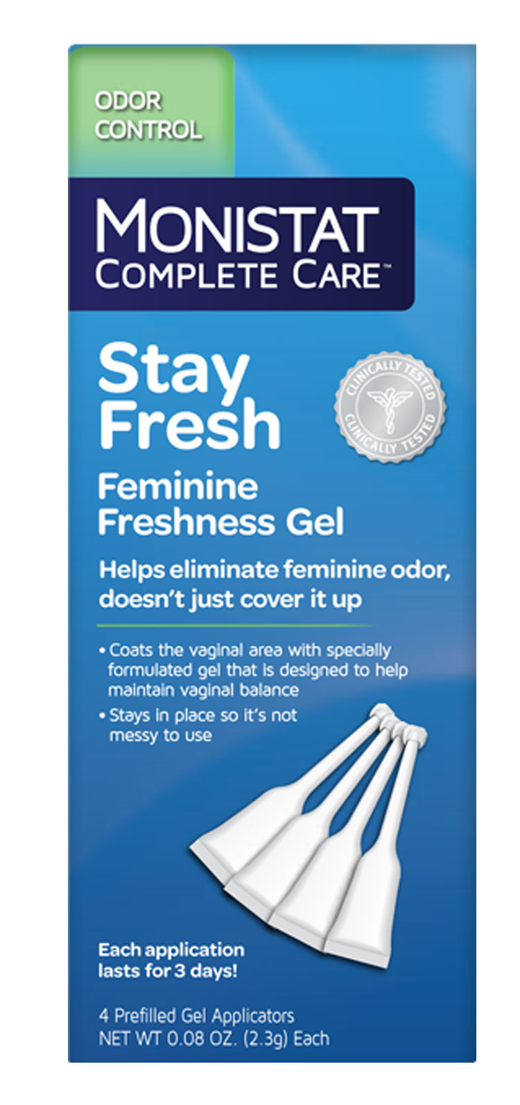 Stay Fresh Gel from Monistat