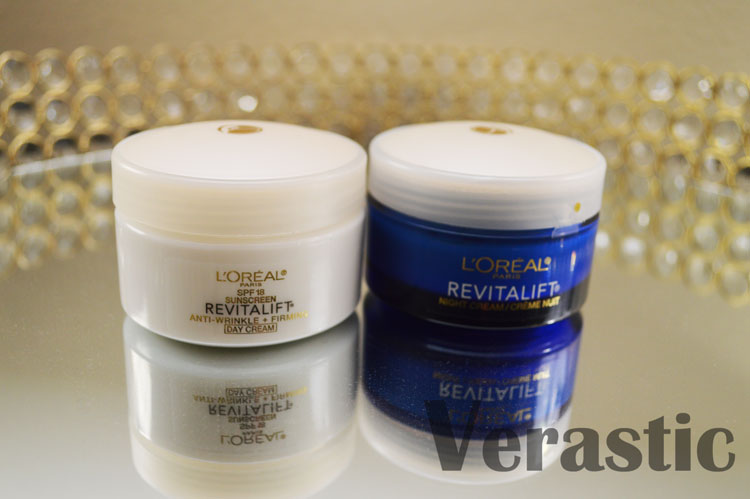 L'Oreal Revitalift Anti-Wrinkle + Firming Day Cream Moisturizer & Night Cream