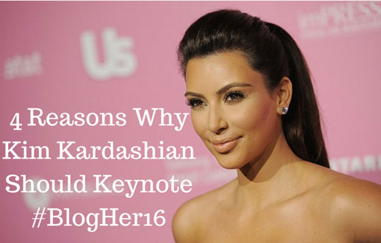 Kim Kardashian BlogHer16