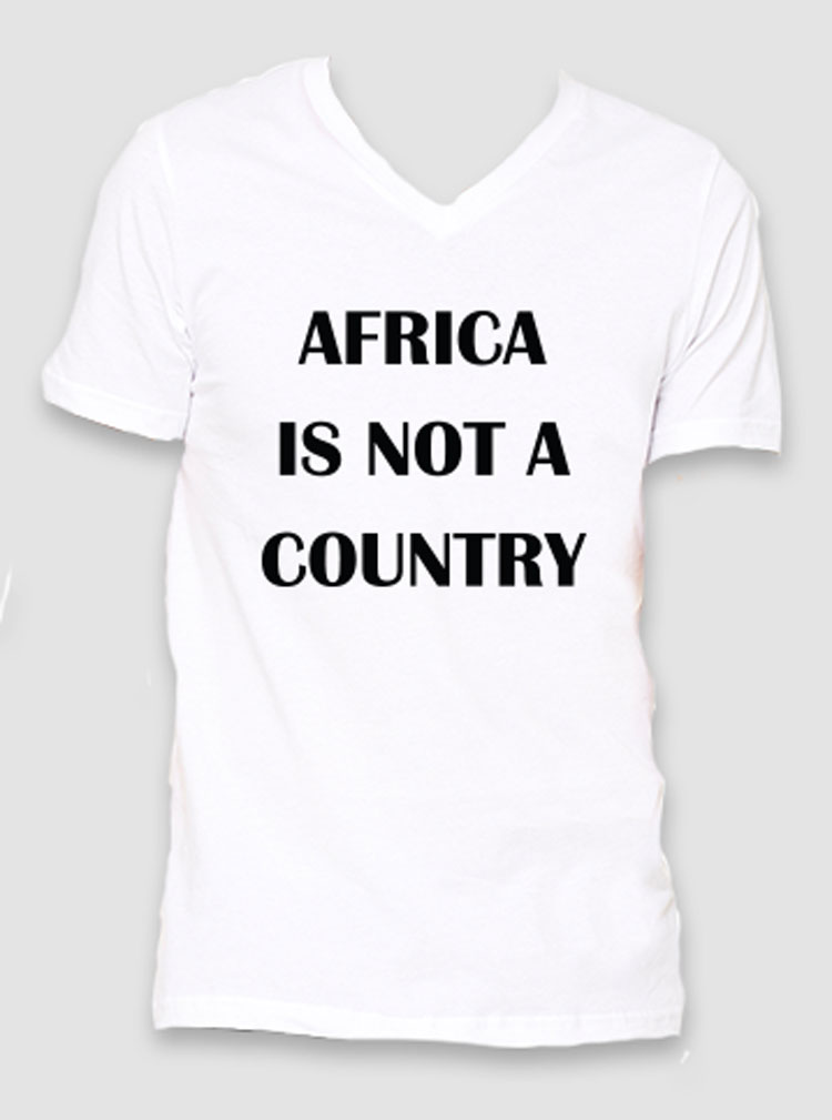 Africa Is Not A Country T-Shirt Giveaway