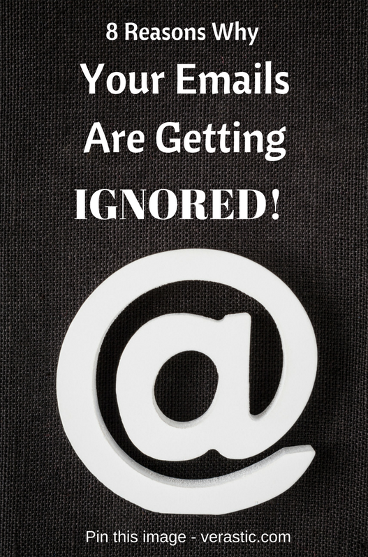 your emails are being ignored