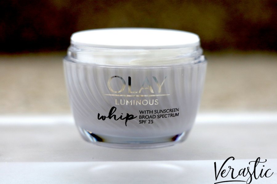 Olay Luminous Whip Face Moisturizer with SPF 25 + Verastic